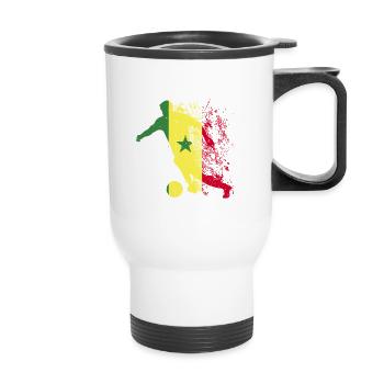 Senegal National Team World Cup - Thermal mug with handle - white - Front