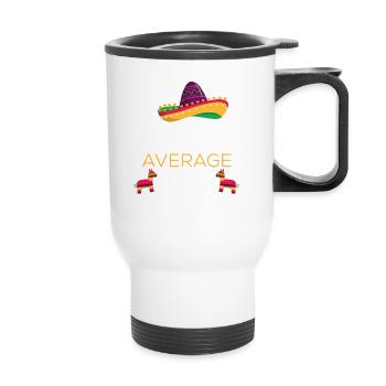 Cinco de Mayo Nacho Average Tia Tante mexicaine - Tasse isotherme avec poignée - blanc - Devant