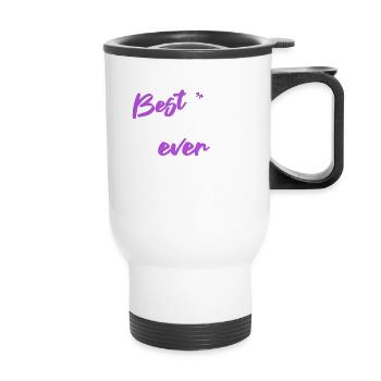 Best Rat Mom Ever for Rat Lovers - Thermal mug with handle - white - Front