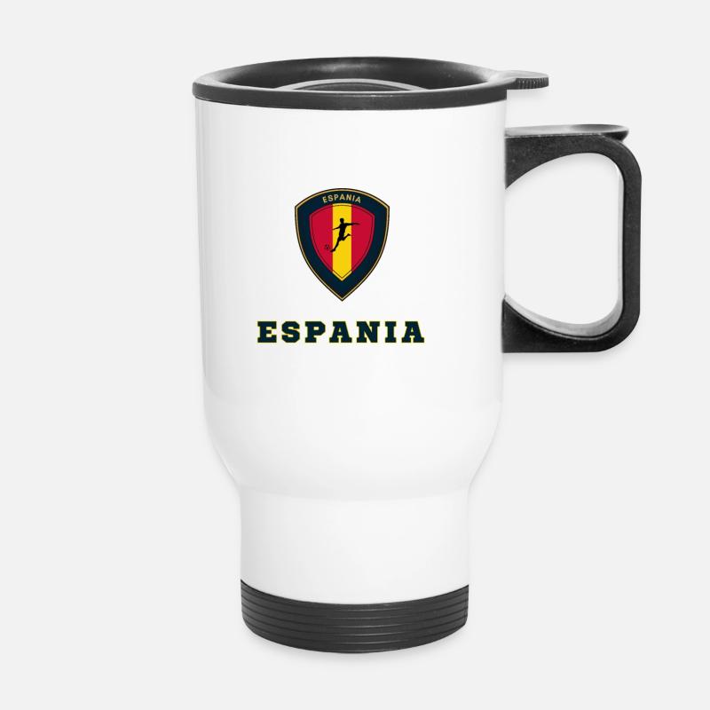 ESPANIA - Thermobecher mit Tragegriff - Weiß