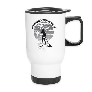 SUP - Thermal mug with handle - white - Front