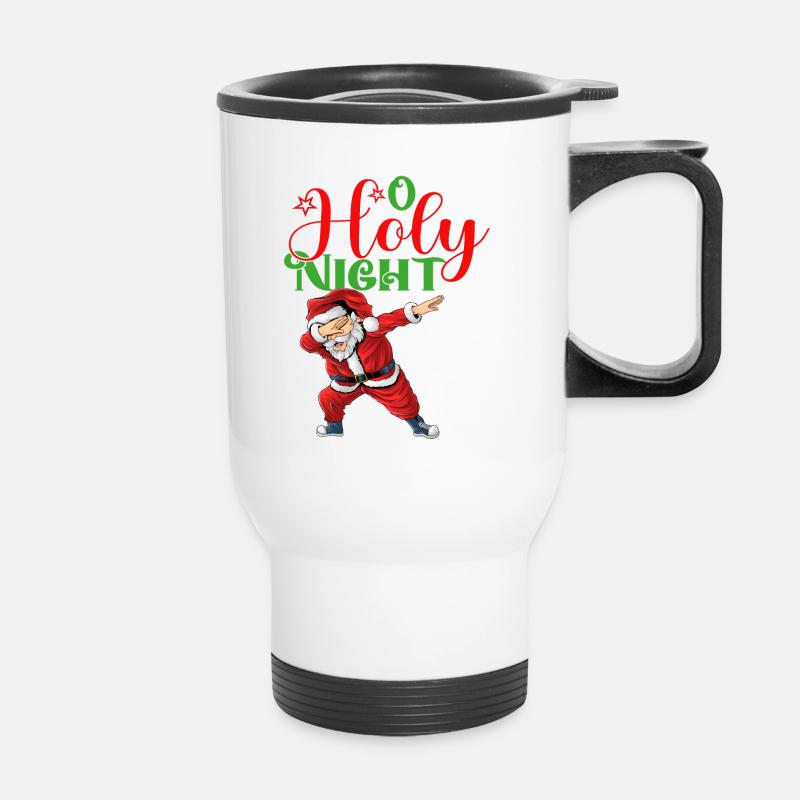 O Holy Night - Thermal mug with handle - white