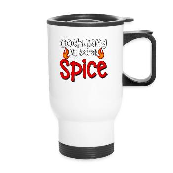 Gochujang My Secret Spice Épices coréennes - Tasse isotherme avec poignée - blanc - Devant
