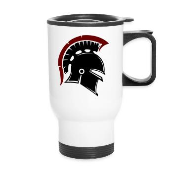 Spartiates - Tasse isotherme avec poignée - blanc - Devant