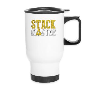 Empilage de gobelets Stack Master Sport Speed - Tasse isotherme avec poignée - blanc - Devant