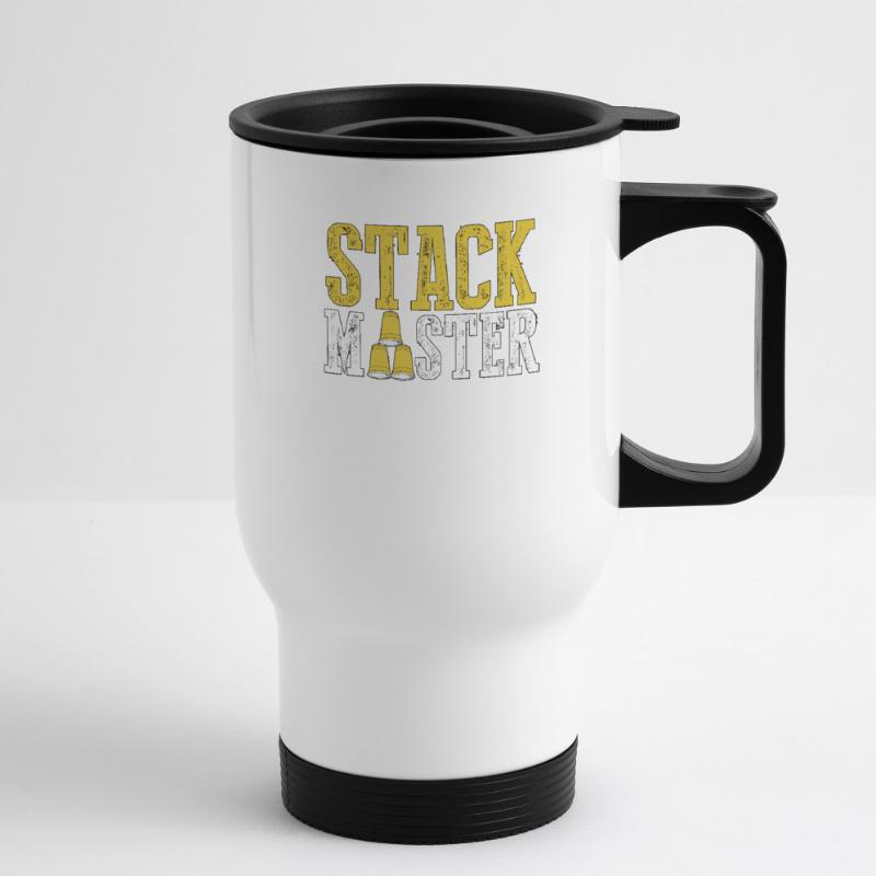 Stack Master Sport Speed Cup Stacker Stacking Thermal mug with handle