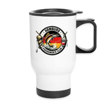 Hamburg Fishermen's Club Design - Thermal mug with handle - white - Front