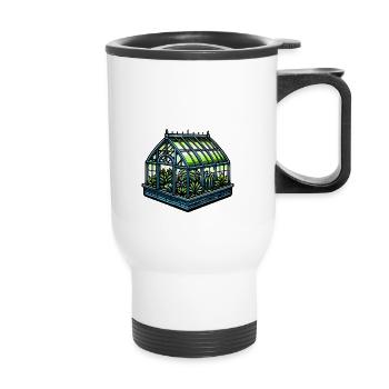 I'll Be In My Office - Gardening - Thermal mug with handle - white - Front