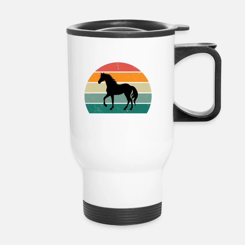 The Horse Whisperer - Thermobecher mit Tragegriff - Weiß