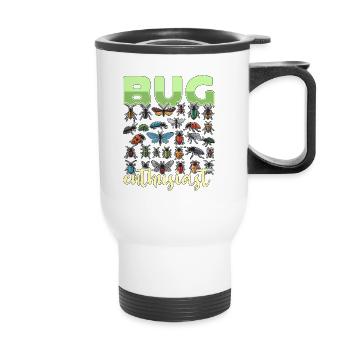 Pest Control Bug Enthusiast Animal Control Officer - Thermal mug with handle - white - Front