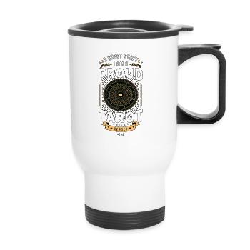Tarot Reader A Short Story I Am A Fortune Telling - Thermal mug with handle - white - Front