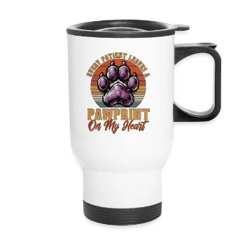 Veterinary Medicine Every Patient Animal Lover - Thermal mug with handle - white - Front