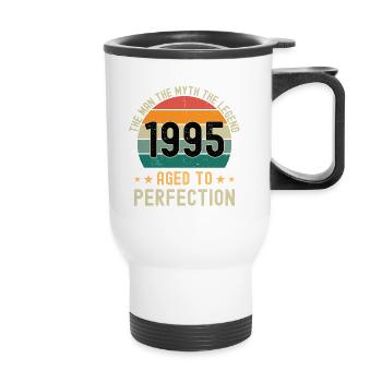 L’homme Le mythe La légende 1995 Perfection vieillie - Tasse isotherme avec poignée - blanc - Devant