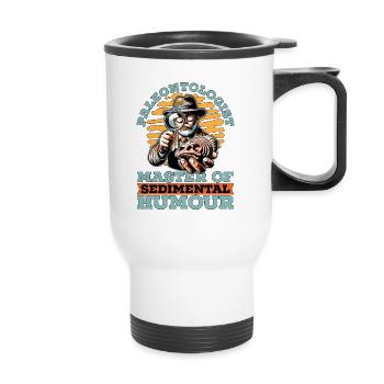 Paleontologist Master Of Fossil Hunting Geologist - Thermobecher mit Tragegriff - Weiß - Vorne