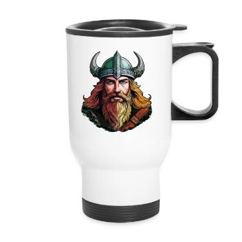 Viking - Thermosmok met draagring - wit - Voor
