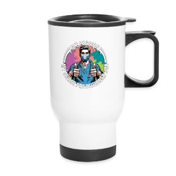 Nurse Practitioner My Passion My Nurse Healthcare - Thermobecher mit Tragegriff - Weiß - Vorne