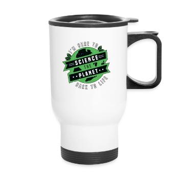 Environmental Scientist I'm Here Environmentalist - Thermal mug with handle - white - Front