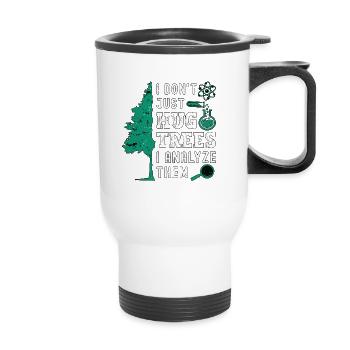 Environmental Scientist I Don't Just Biologist - Thermal mug with handle - white - Front