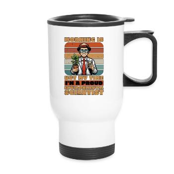 Environmental Scientist Morning Is Not Scientist - Thermal mug with handle - white - Front