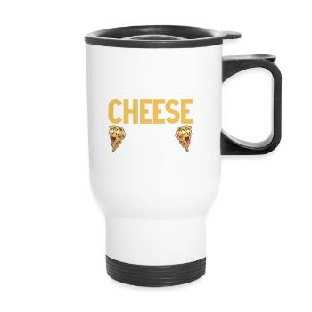 Fromagerie Amateur de fromage - Tasse isotherme avec poignée - blanc - Devant