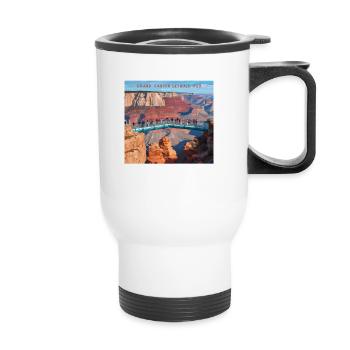 Grand Canyon SkyWalk - Thermobecher mit Tragegriff - Weiß - Vorne