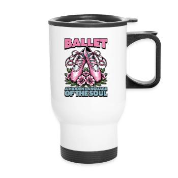 Ballet A Hidden Language Of The Classical Music - Thermal mug with handle - white - Front