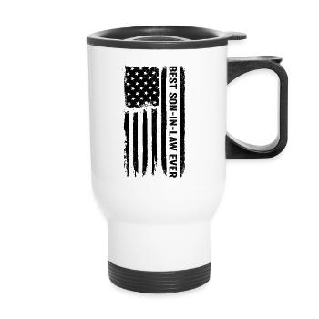 Meilleur gendre de tous les temps enfant préféré Sc - Tasse isotherme avec poignée - blanc - Devant