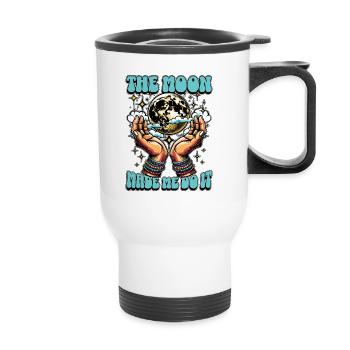 Astrologer The Moon Made Me Do It Astrological - Thermal mug with handle - white - Front