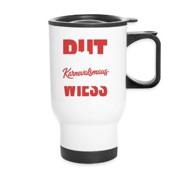 Carnival Mouse Rut Wiess Cologne Cologne Cologne Carnival Mouse - Thermal mug with handle - white - Front