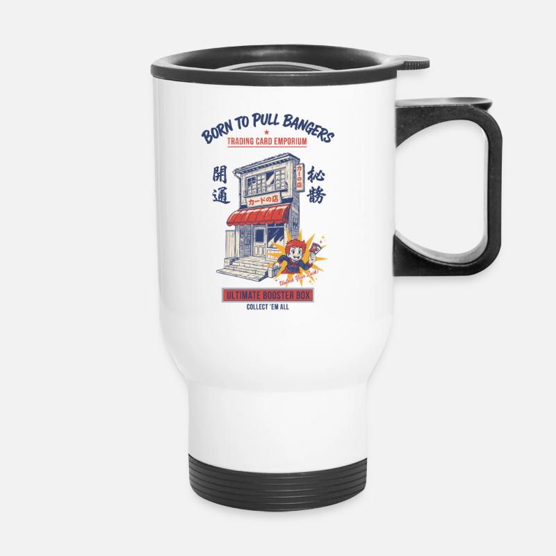 Born To Pull Bangers Ultimate Booster Box - Tasse isotherme avec poignée - blanc