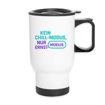 Mode Ernst Sans Chill - Tasse isotherme avec poignée - blanc - Devant