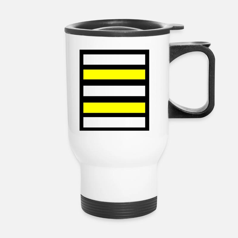 Lieutenant Colonel - Thermal mug with handle - white