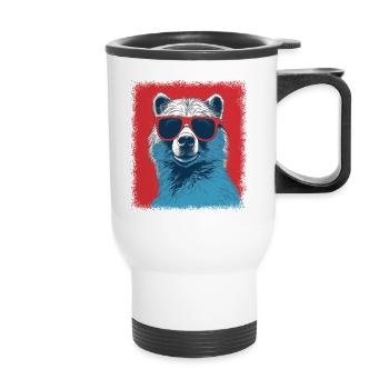 cool bible quote bible verse bday baby gift - Thermal mug with handle - white - Front