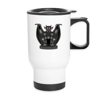 Gargoyle - Mythical creatures - Thermal mug with handle - white - Front