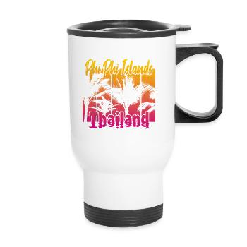 Îles Phi Phi Thaïlande - Tasse isotherme avec poignée - blanc - Devant