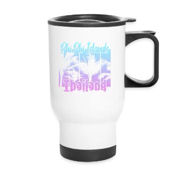 Îles Phi Phi Thaïlande - Tasse isotherme avec poignée - blanc - Devant