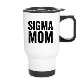 Sigma Mama - Thermobecher mit Tragegriff - Weiß - Vorne