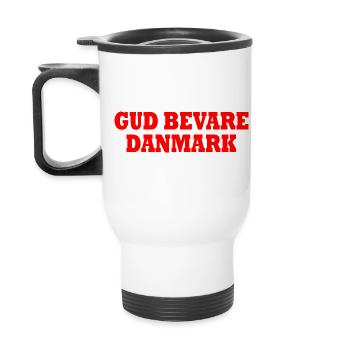 Gud bevare danmark - Tasse isotherme avec poignée - blanc - Dos