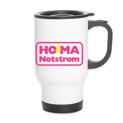 HO MA Shirt Logo - Thermobecher mit Tragegriff