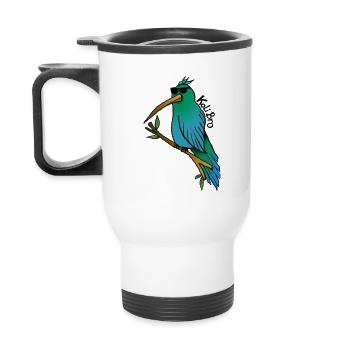 Kolibri Koli Bro KoliBro Freunde - Thermobecher mit Tragegriff - Weiß - Hinten