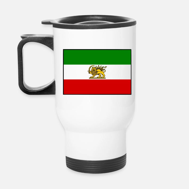 IRAN - Tasse isotherme avec poignée - blanc