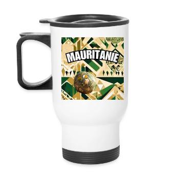 Horizon du Football - Thermal mug with handle - white - Back
