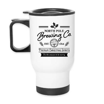 North Pole Brewing Co. - Thermal mug with handle - white - Back