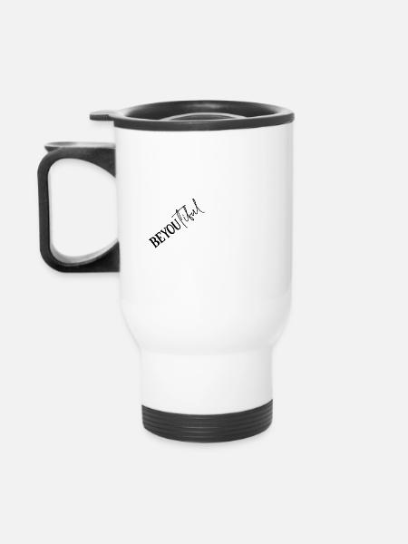 BeYouTiful - Thermobecher mit Tragegriff - Weiß