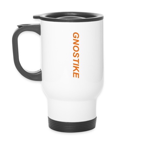 gnostike logo - Thermal mug with handle