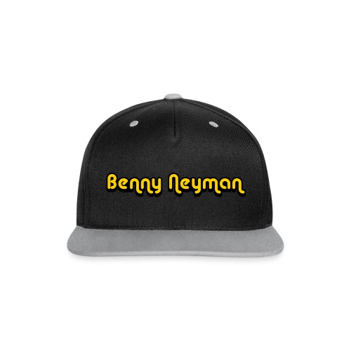 Benny Neyman - Contrast snapback cap