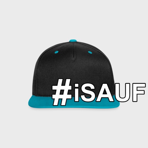 Hashtag iSauf - Kontrast Snapback Cap