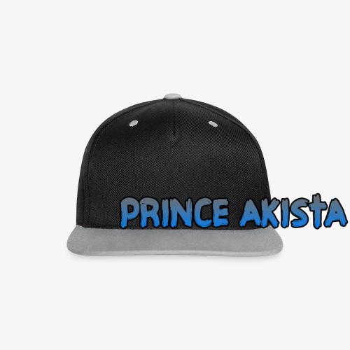 Prince Akista - Casquette Snapback contrastée