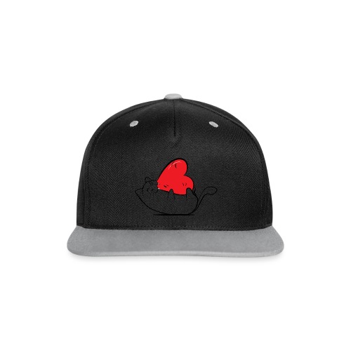 Cat Love - Contrast snapback cap