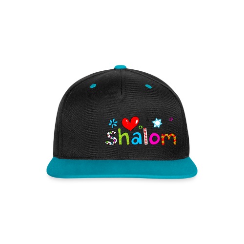 Shalom II - Kontrast Snapback Cap